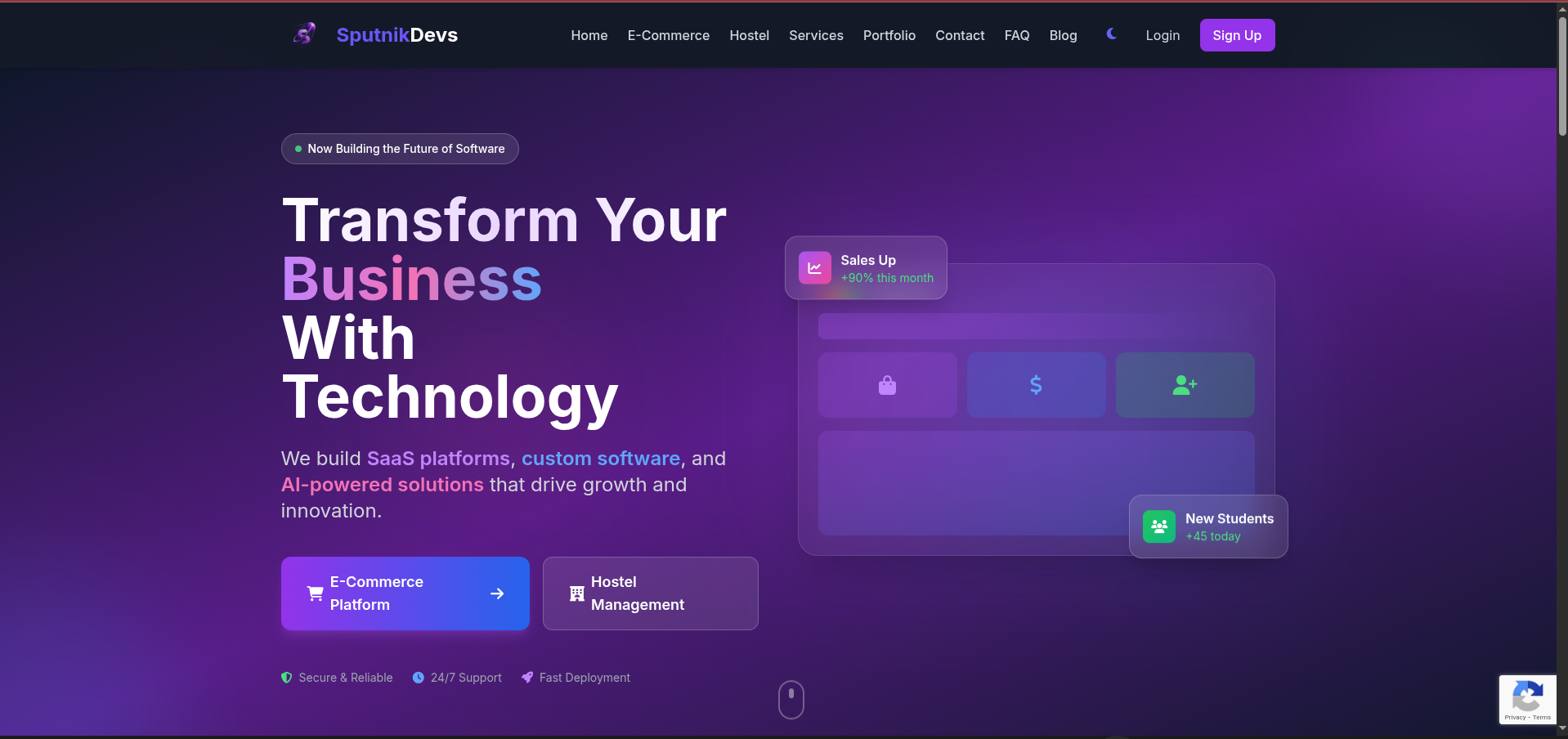 Introducing Sputnik Devs: Intelligent Software Solutions for South African Businesses
